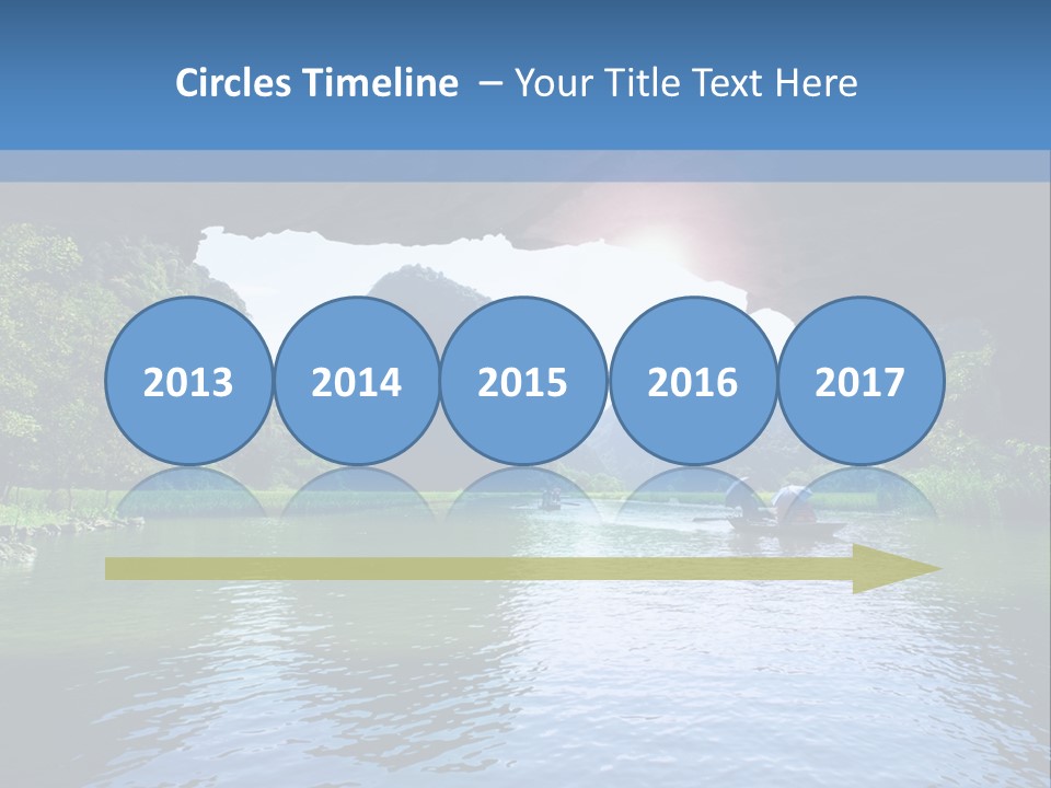 Tropical Coastal Beautifull PowerPoint Template