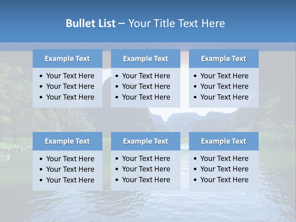 Tropical Coastal Beautifull PowerPoint Template