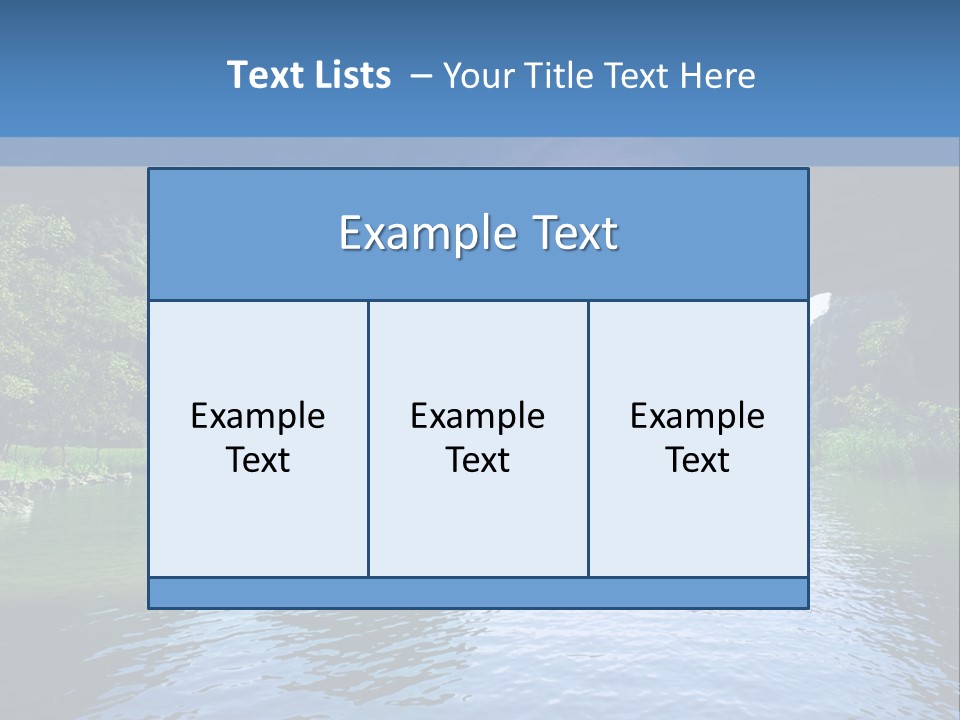 Tropical Coastal Beautifull PowerPoint Template