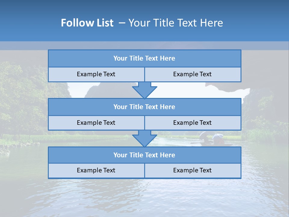 Tropical Coastal Beautifull PowerPoint Template