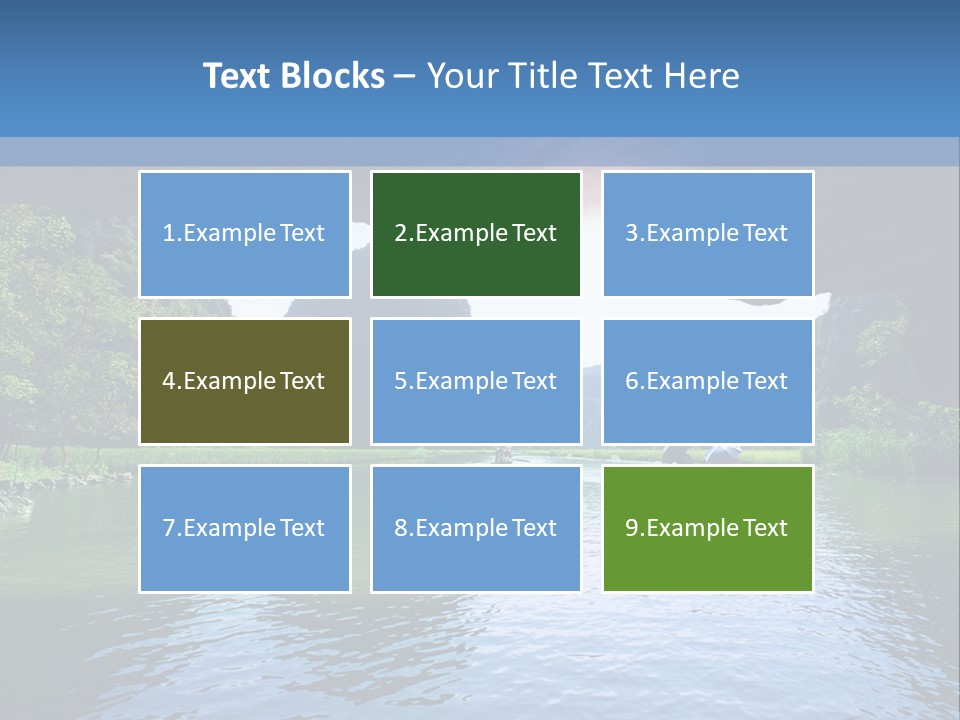 Tropical Coastal Beautifull PowerPoint Template