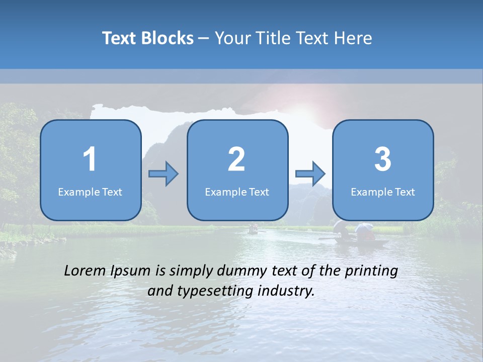 Tropical Coastal Beautifull PowerPoint Template