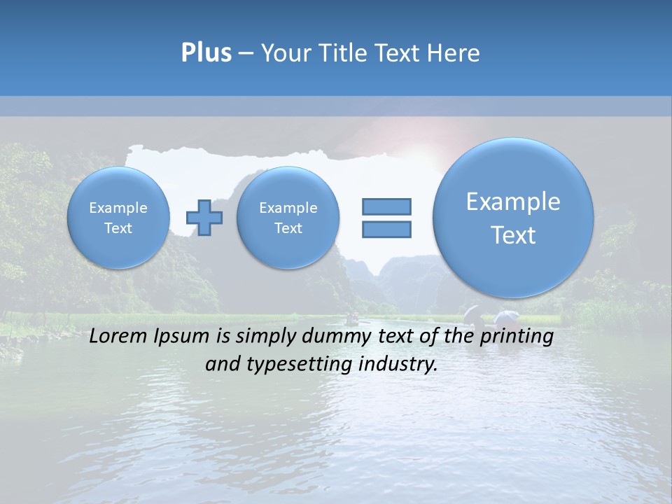 Tropical Coastal Beautifull PowerPoint Template