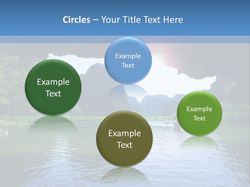 Tropical Coastal Beautifull PowerPoint Template