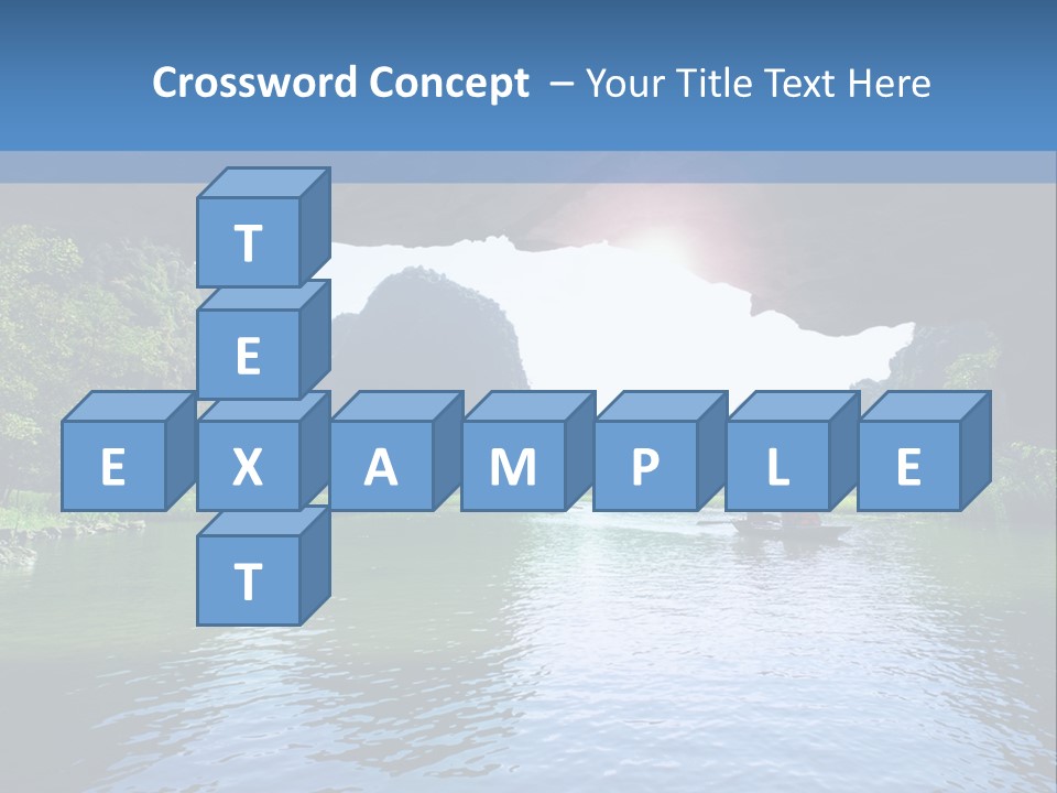 Tropical Coastal Beautifull PowerPoint Template