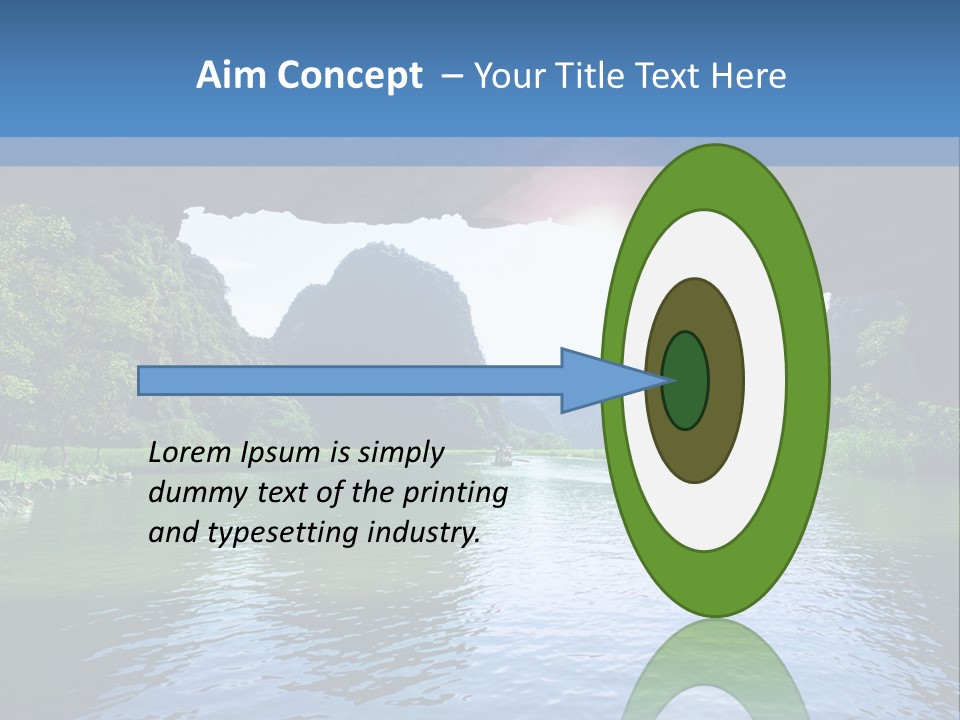 Tropical Coastal Beautifull PowerPoint Template