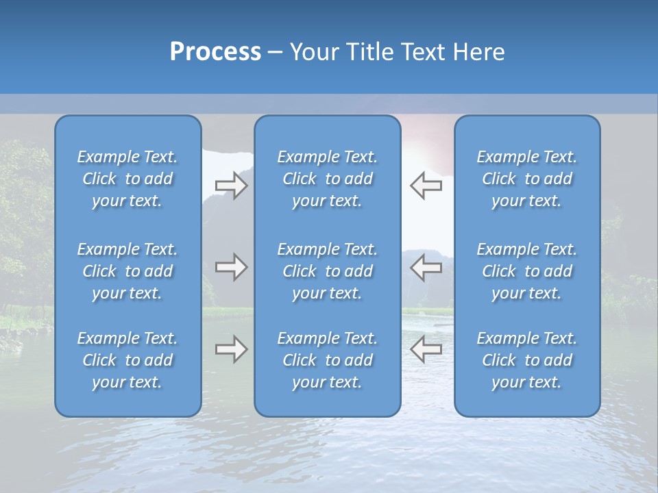 Tropical Coastal Beautifull PowerPoint Template