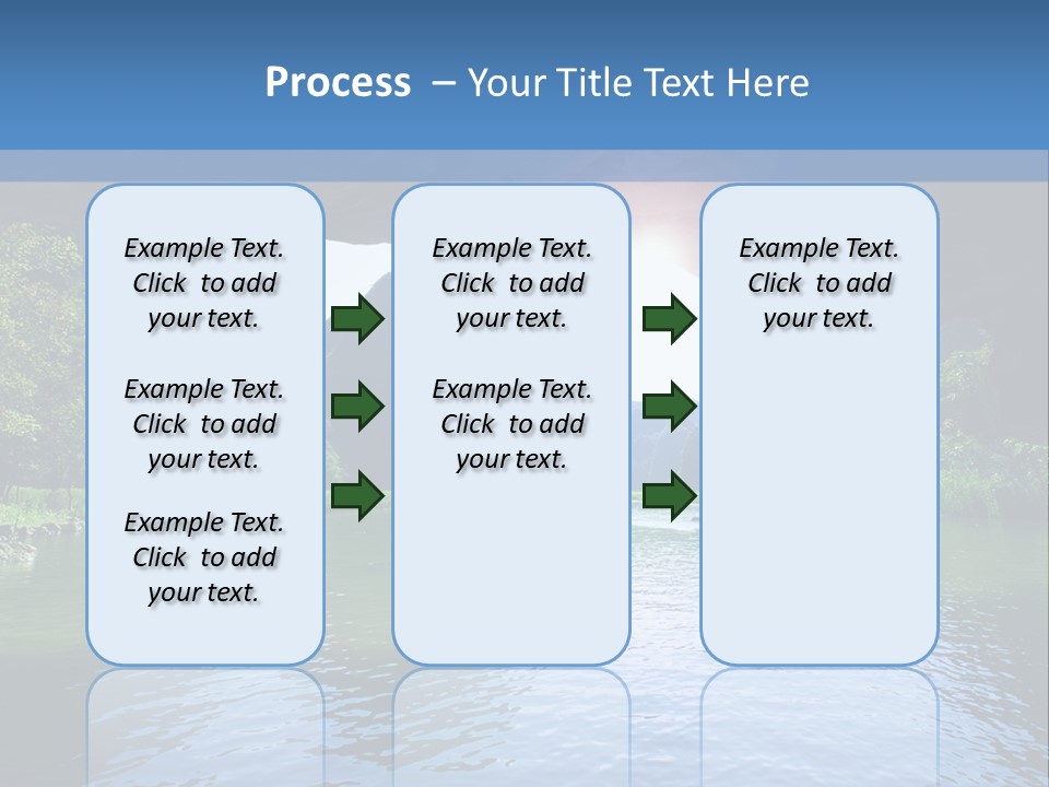 Tropical Coastal Beautifull PowerPoint Template