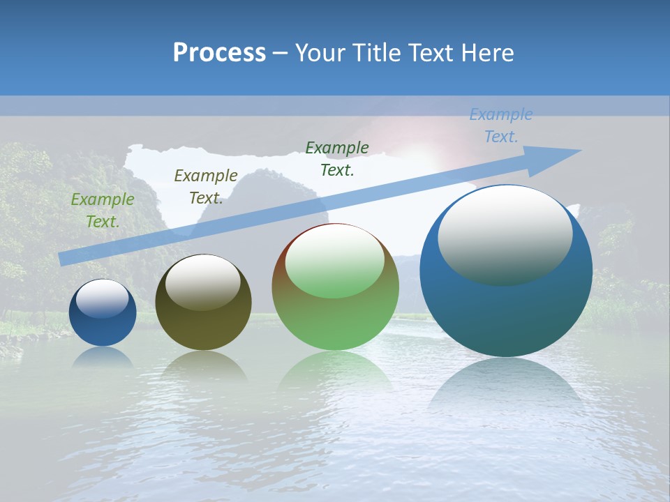 Tropical Coastal Beautifull PowerPoint Template