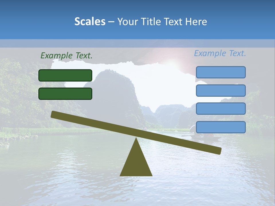 Tropical Coastal Beautifull PowerPoint Template