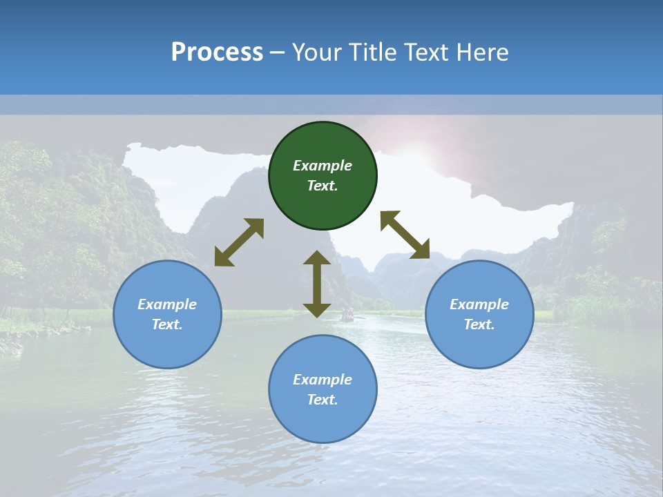 Tropical Coastal Beautifull PowerPoint Template