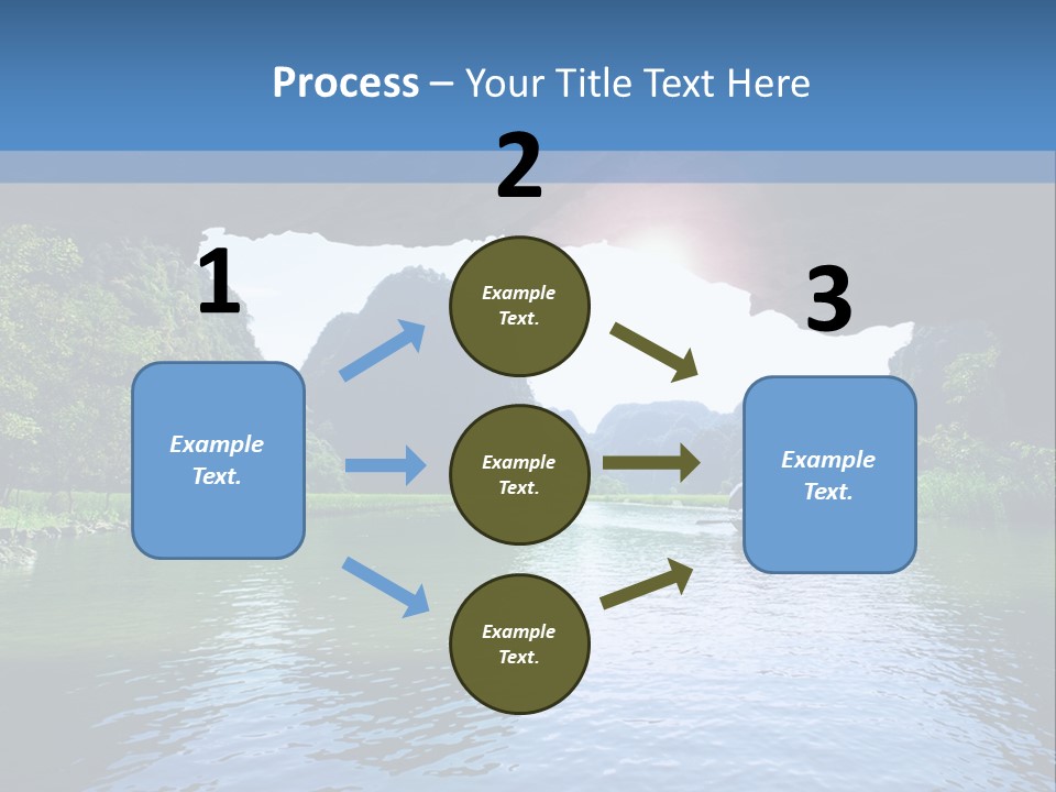Tropical Coastal Beautifull PowerPoint Template