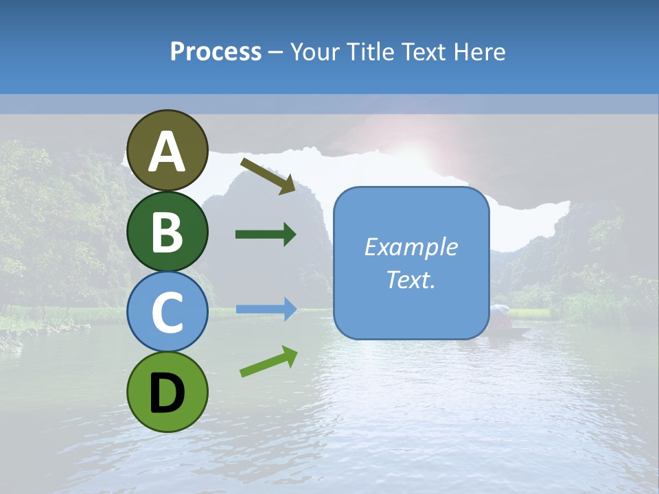 Tropical Coastal Beautifull PowerPoint Template