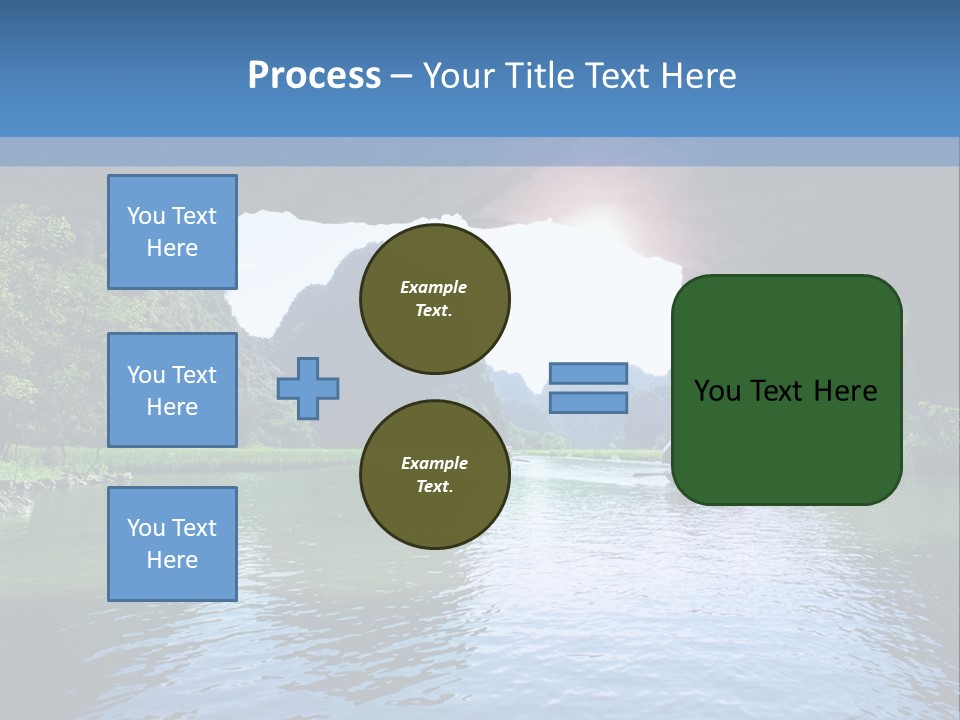 Tropical Coastal Beautifull PowerPoint Template