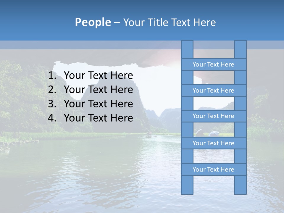 Tropical Coastal Beautifull PowerPoint Template