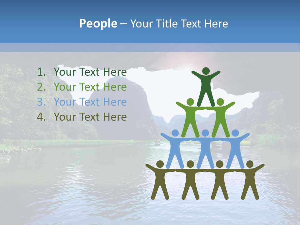 Tropical Coastal Beautifull PowerPoint Template