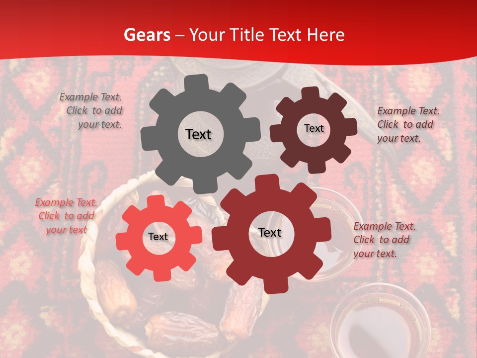 Tea Carpet Occasions PowerPoint Template