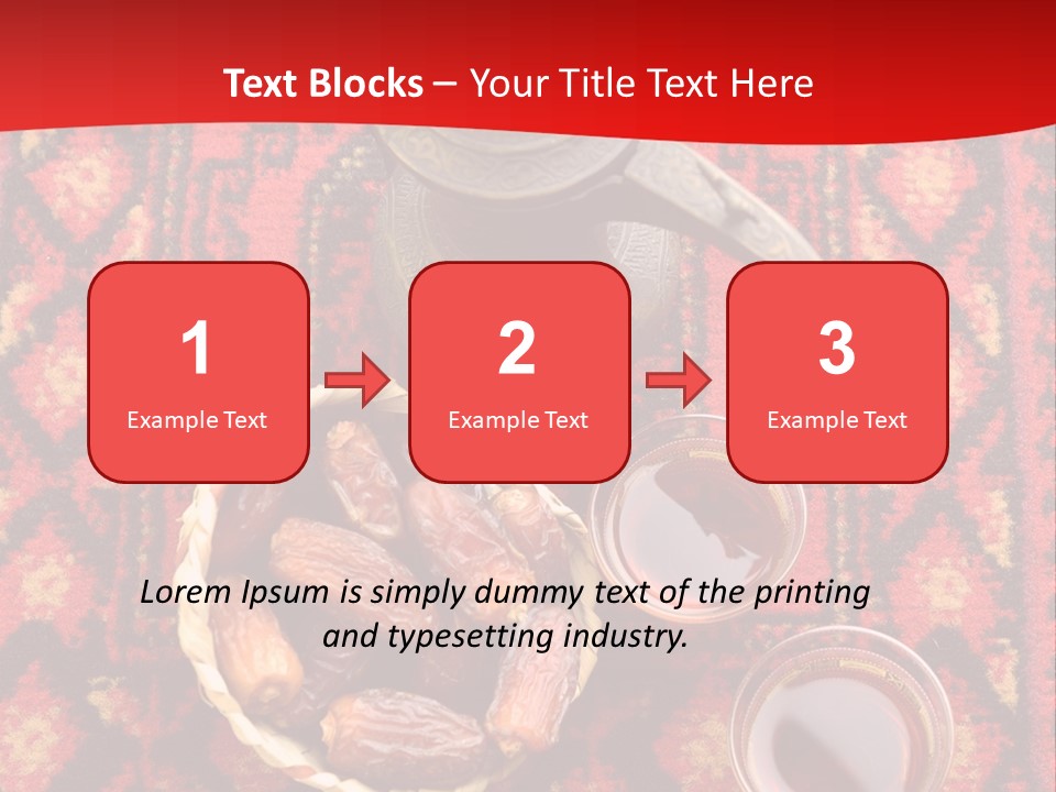 Tea Carpet Occasions PowerPoint Template