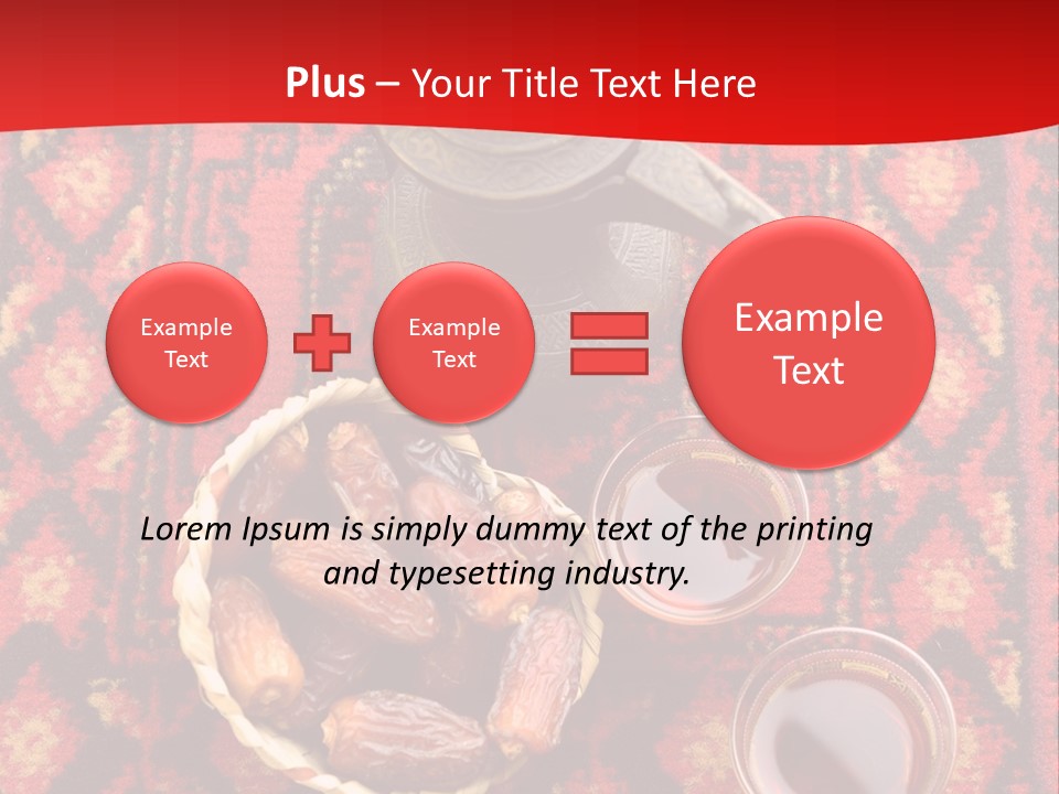 Tea Carpet Occasions PowerPoint Template