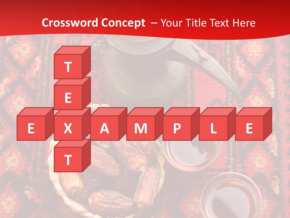 Tea Carpet Occasions PowerPoint Template