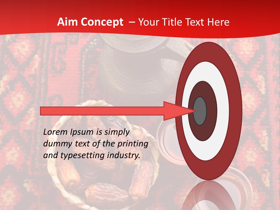 Tea Carpet Occasions PowerPoint Template