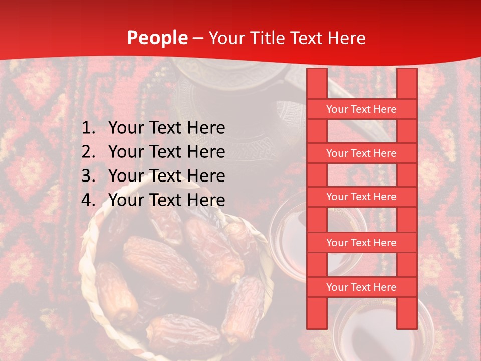 Tea Carpet Occasions PowerPoint Template