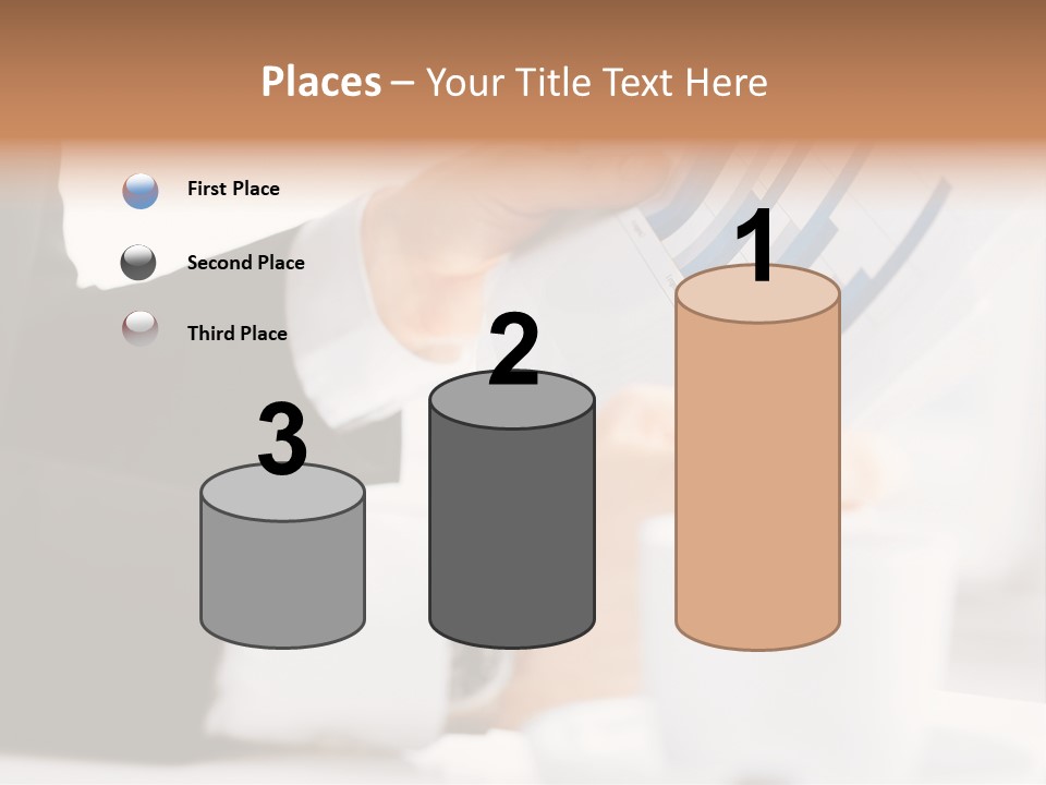 Calculating Discussing Hands PowerPoint Template