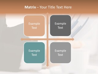 Calculating Discussing Hands PowerPoint Template