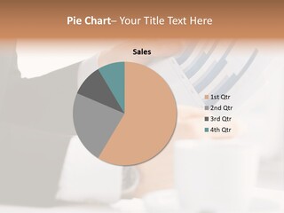 Calculating Discussing Hands PowerPoint Template