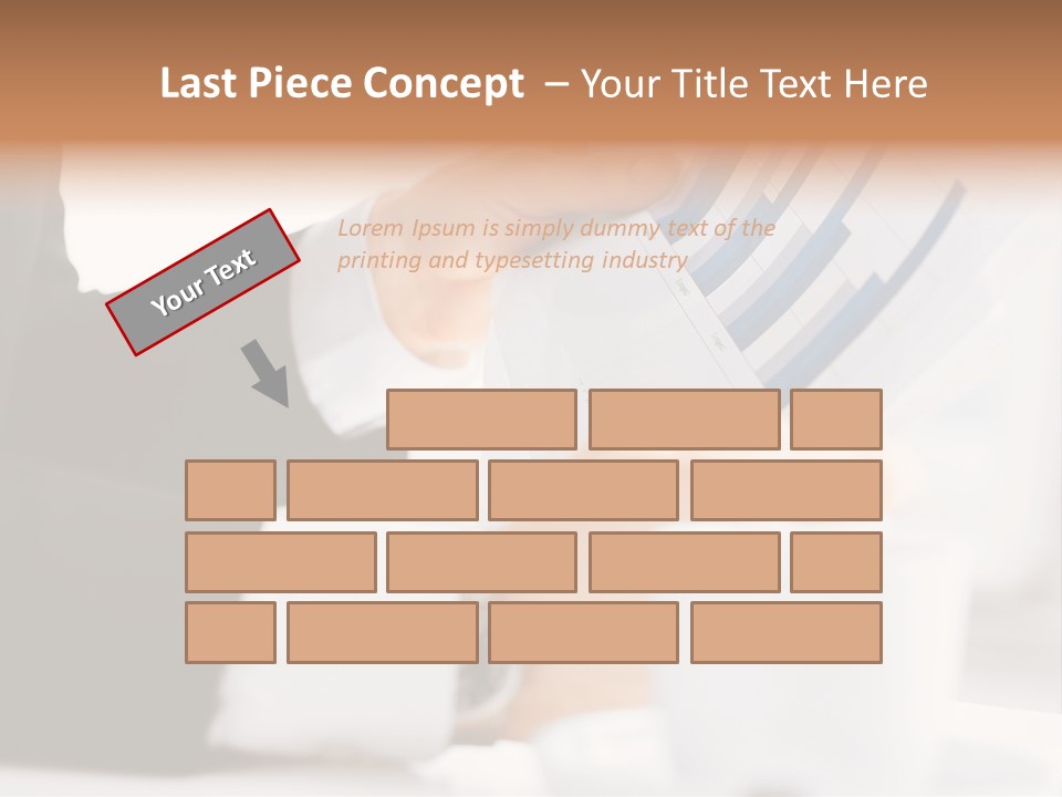 Calculating Discussing Hands PowerPoint Template