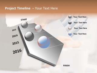 Calculating Discussing Hands PowerPoint Template