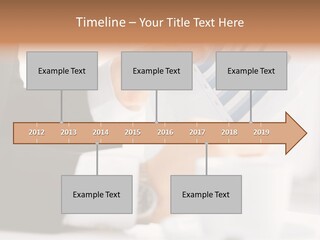 Calculating Discussing Hands PowerPoint Template