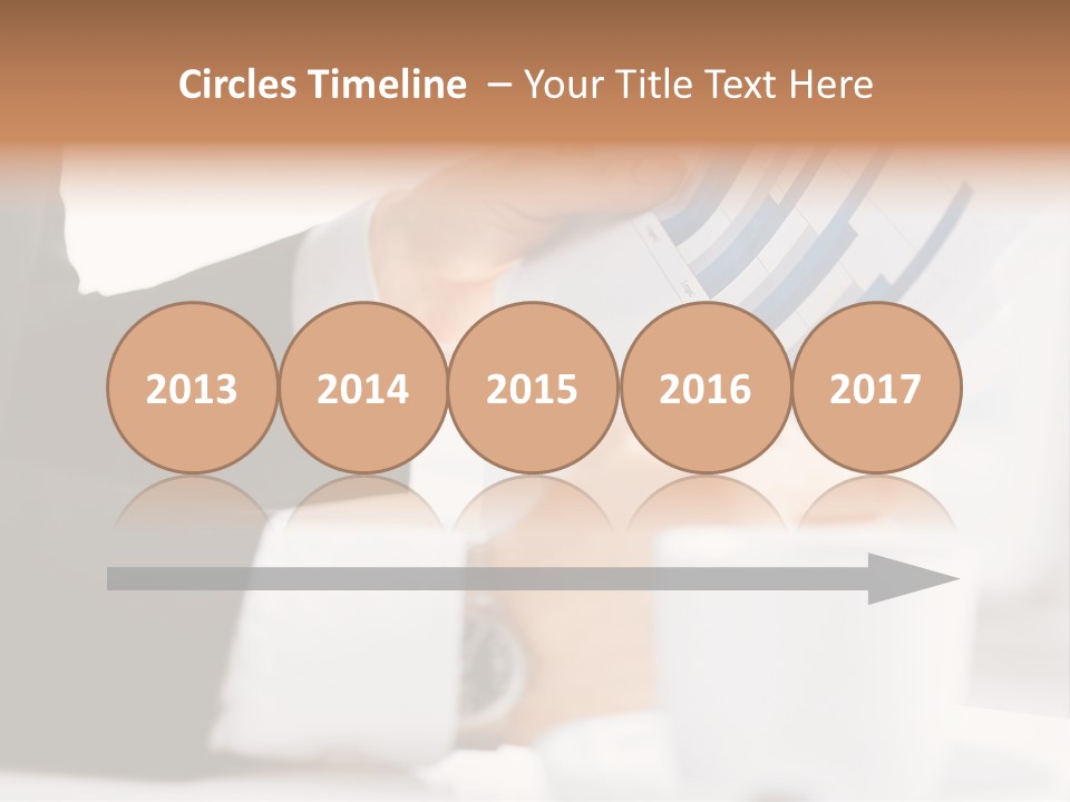 Calculating Discussing Hands PowerPoint Template