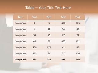 Calculating Discussing Hands PowerPoint Template