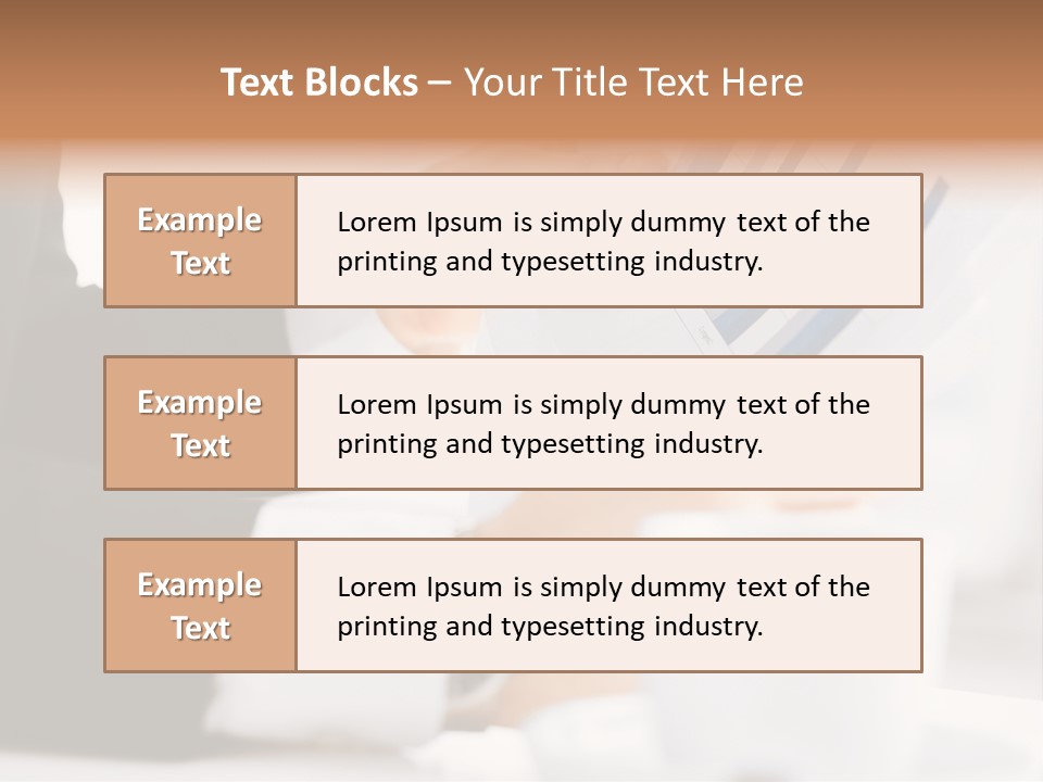 Calculating Discussing Hands PowerPoint Template