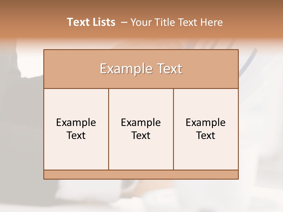 Calculating Discussing Hands PowerPoint Template