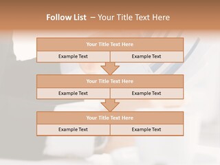 Calculating Discussing Hands PowerPoint Template