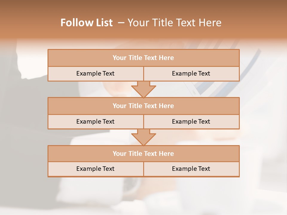 Calculating Discussing Hands PowerPoint Template
