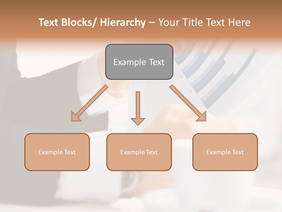 Calculating Discussing Hands PowerPoint Template