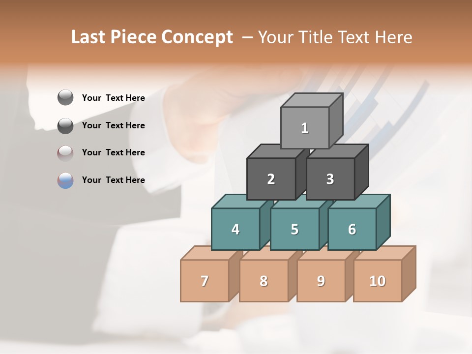 Calculating Discussing Hands PowerPoint Template