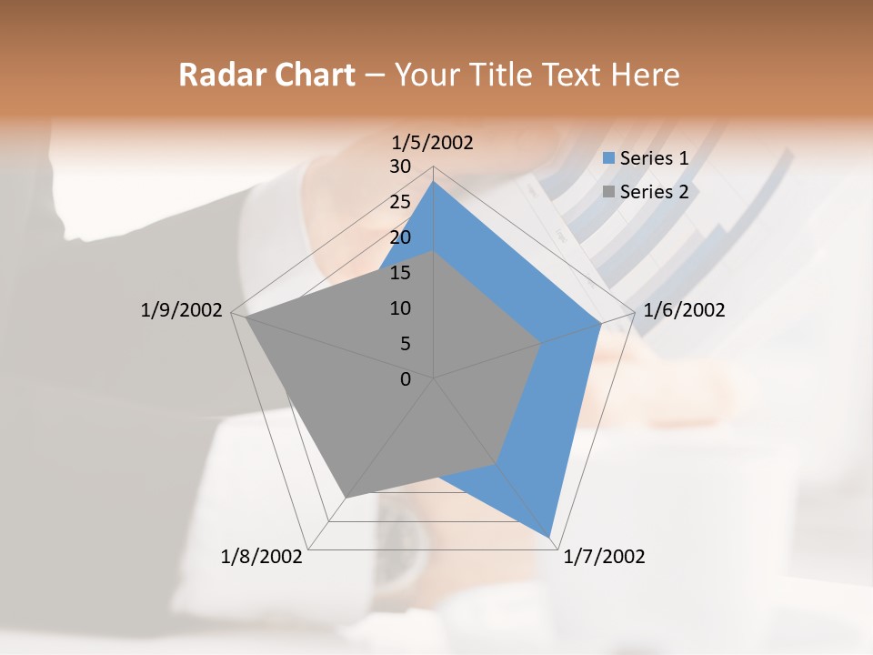 Calculating Discussing Hands PowerPoint Template
