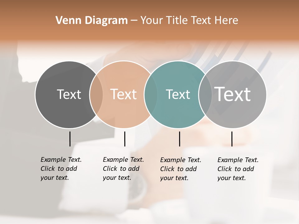 Calculating Discussing Hands PowerPoint Template