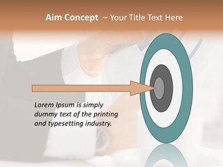 Calculating Discussing Hands PowerPoint Template