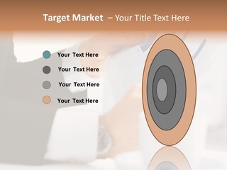 Calculating Discussing Hands PowerPoint Template