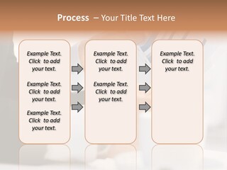 Calculating Discussing Hands PowerPoint Template