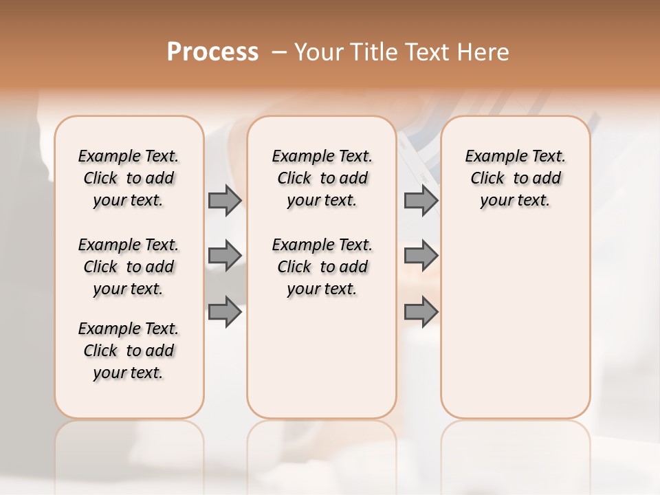 Calculating Discussing Hands PowerPoint Template