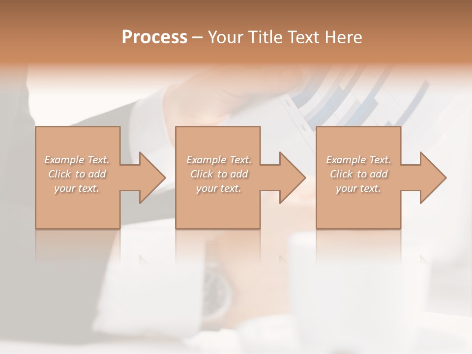 Calculating Discussing Hands PowerPoint Template