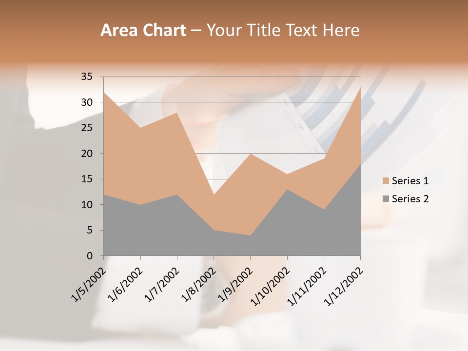 Calculating Discussing Hands PowerPoint Template