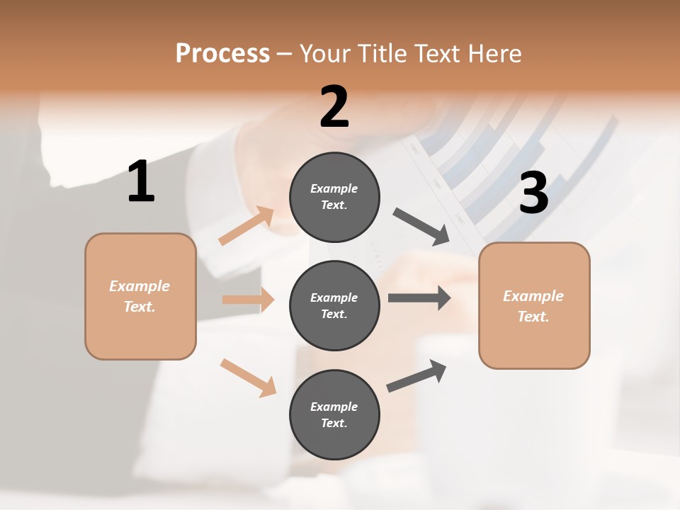 Calculating Discussing Hands PowerPoint Template