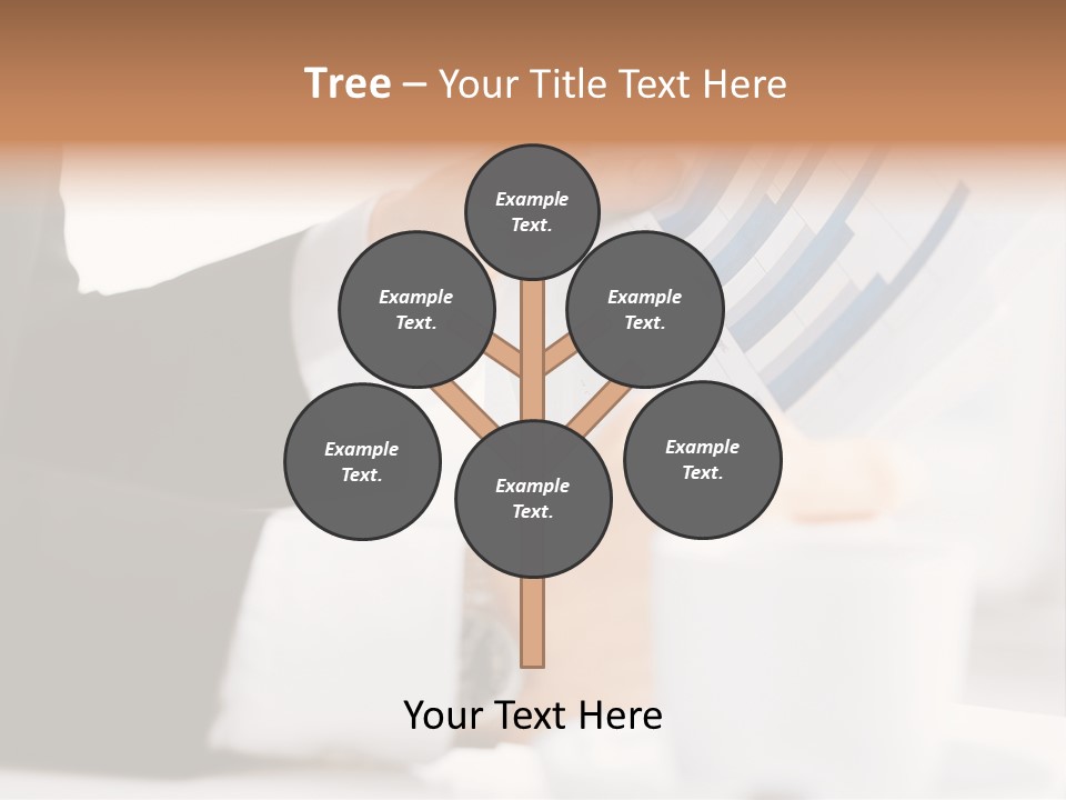 Calculating Discussing Hands PowerPoint Template
